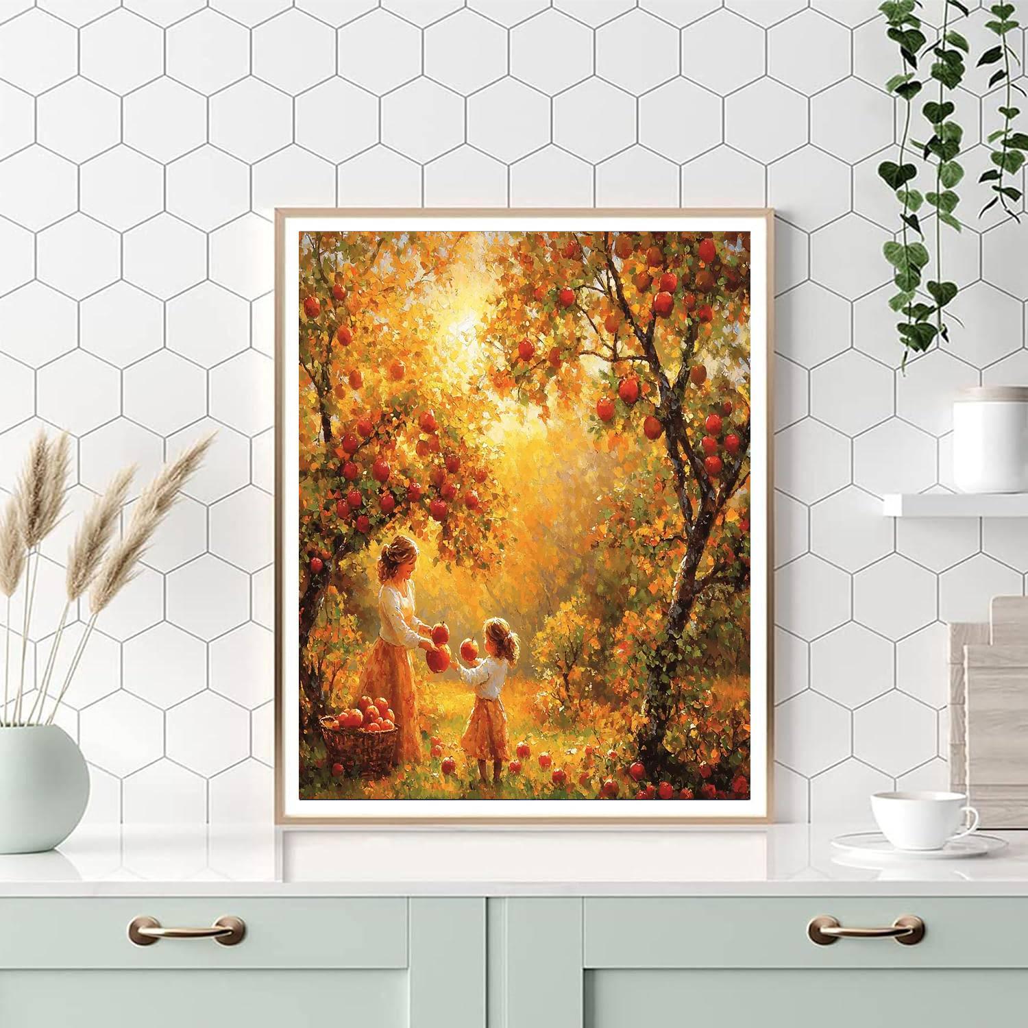 In The Orchard Number Painting