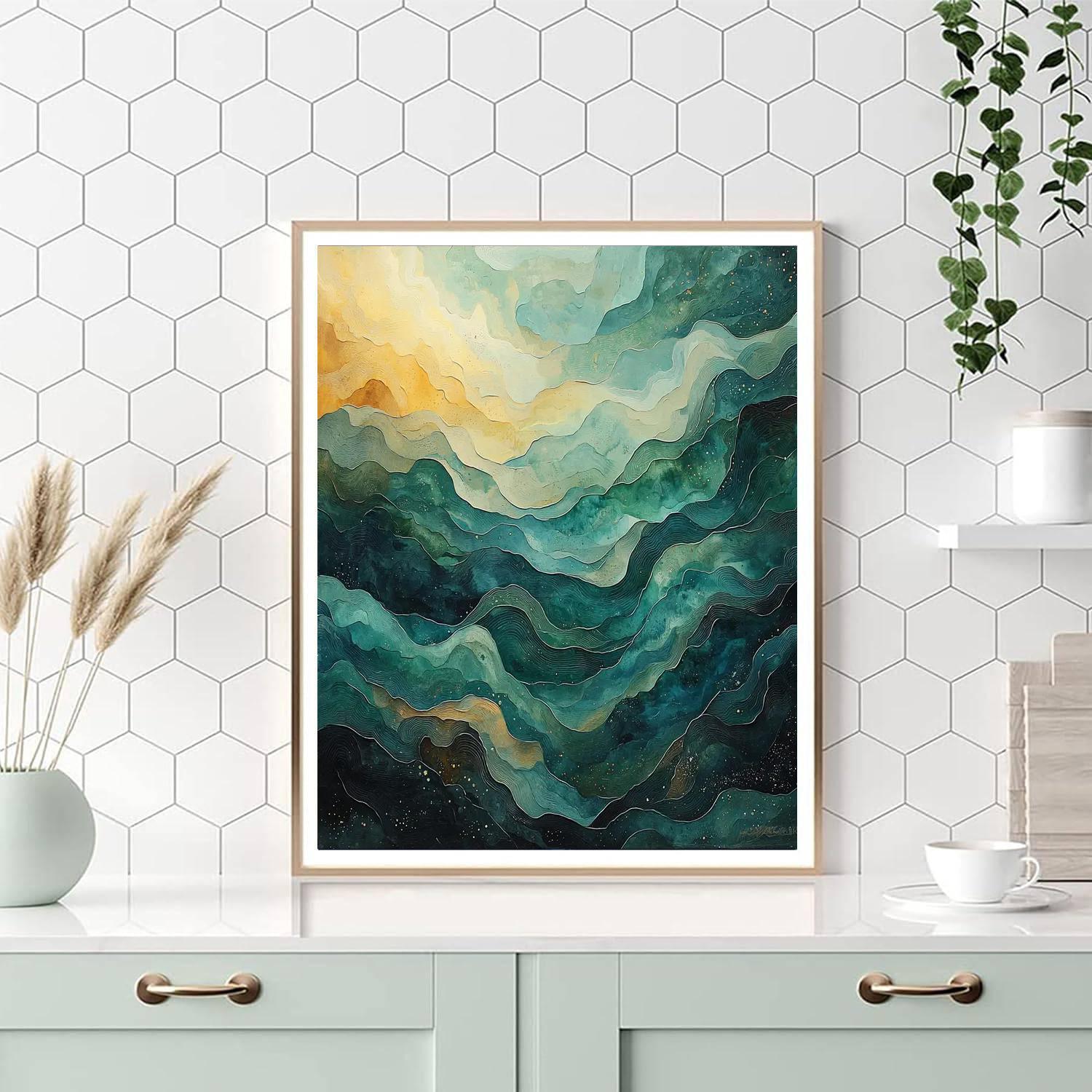 Max Ernst Inspired The Celestial Voyage  Paint By Numbers Kits