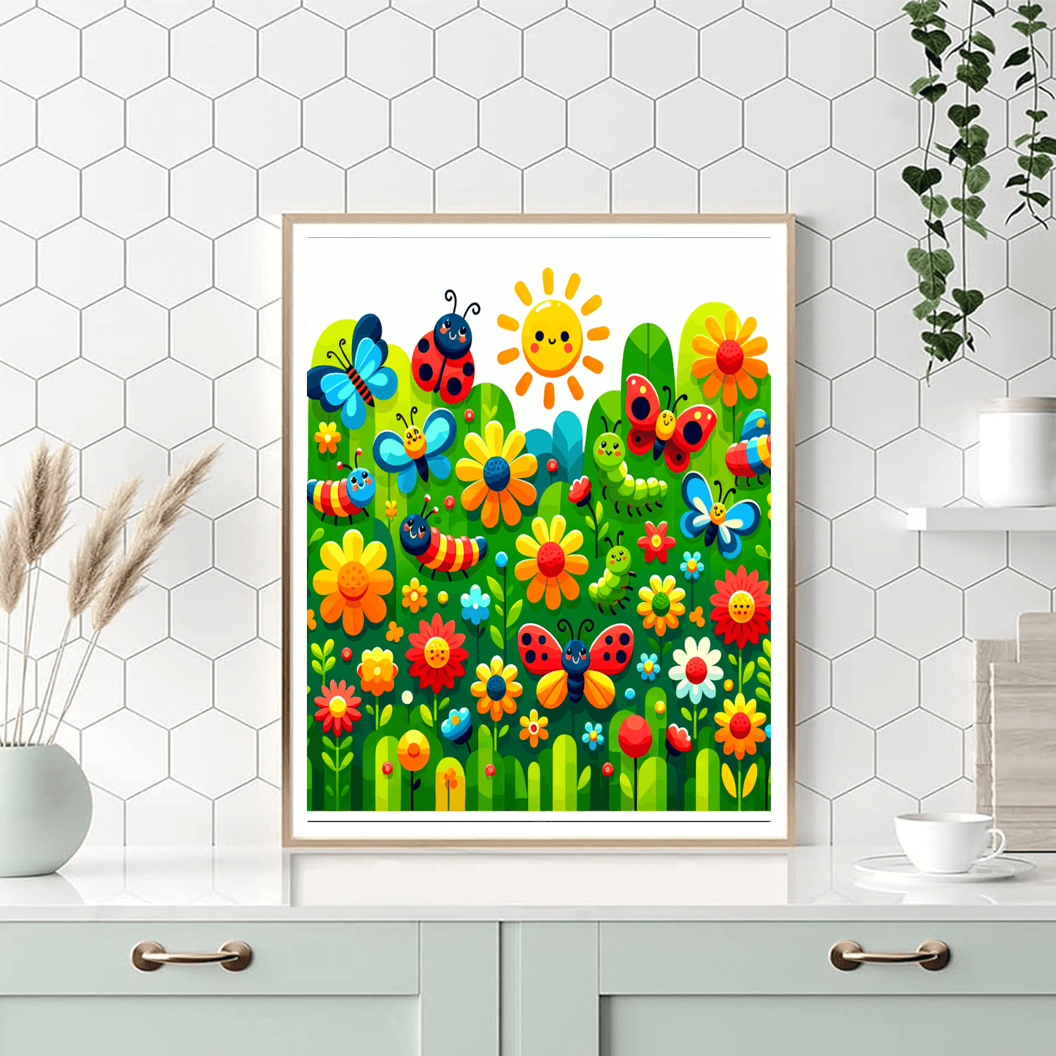 Incredible Insect Adventures Number Painting