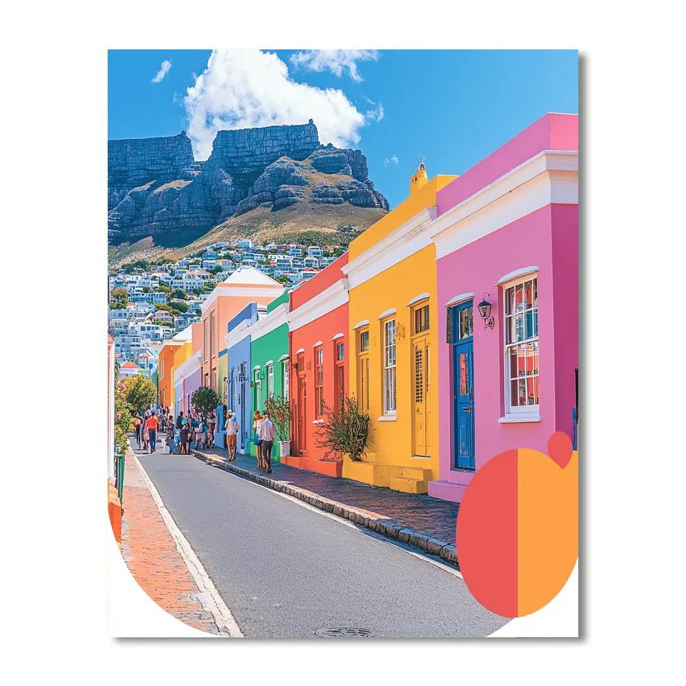 Cape Town's Bo-kaap Painting Number Kit