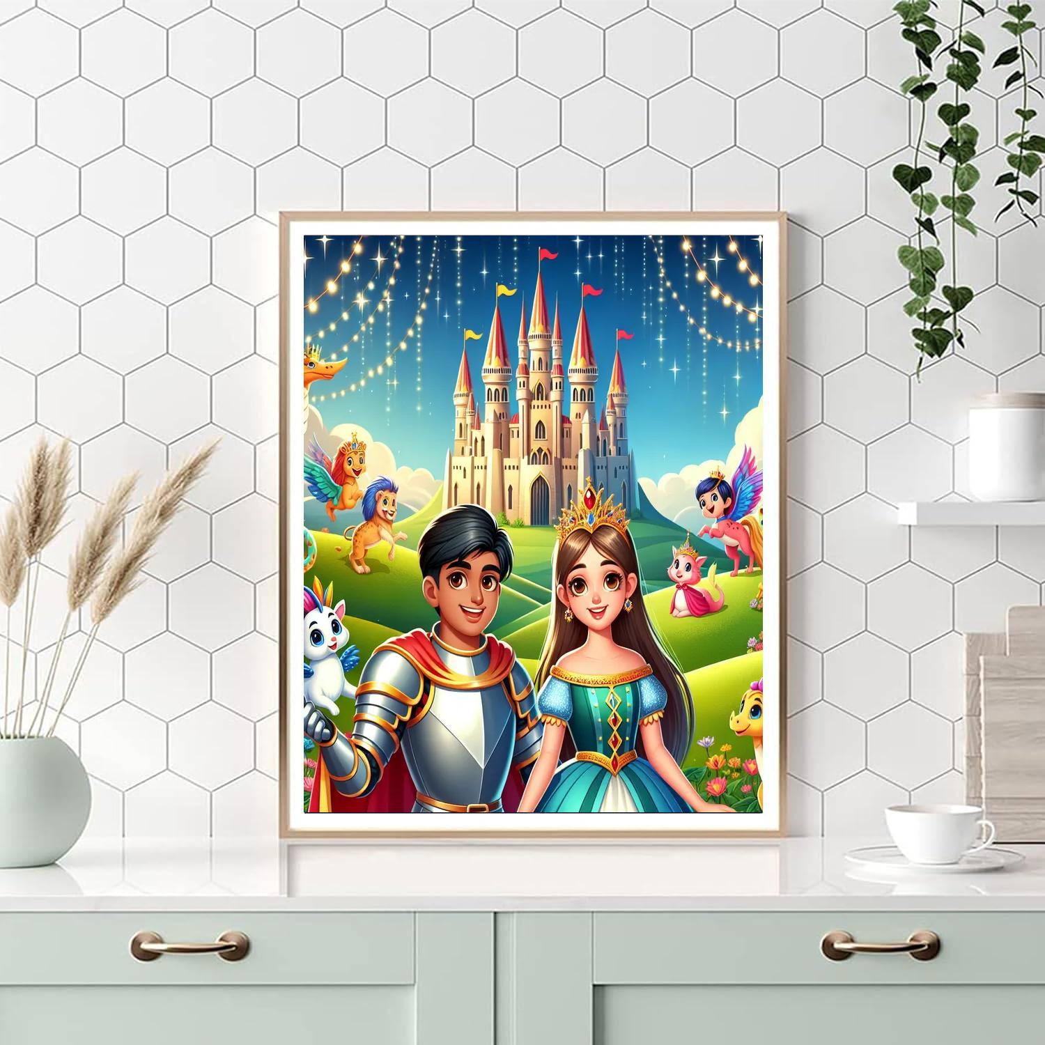 Fantastic Fairy Tale Land Painting By Numbers Kit