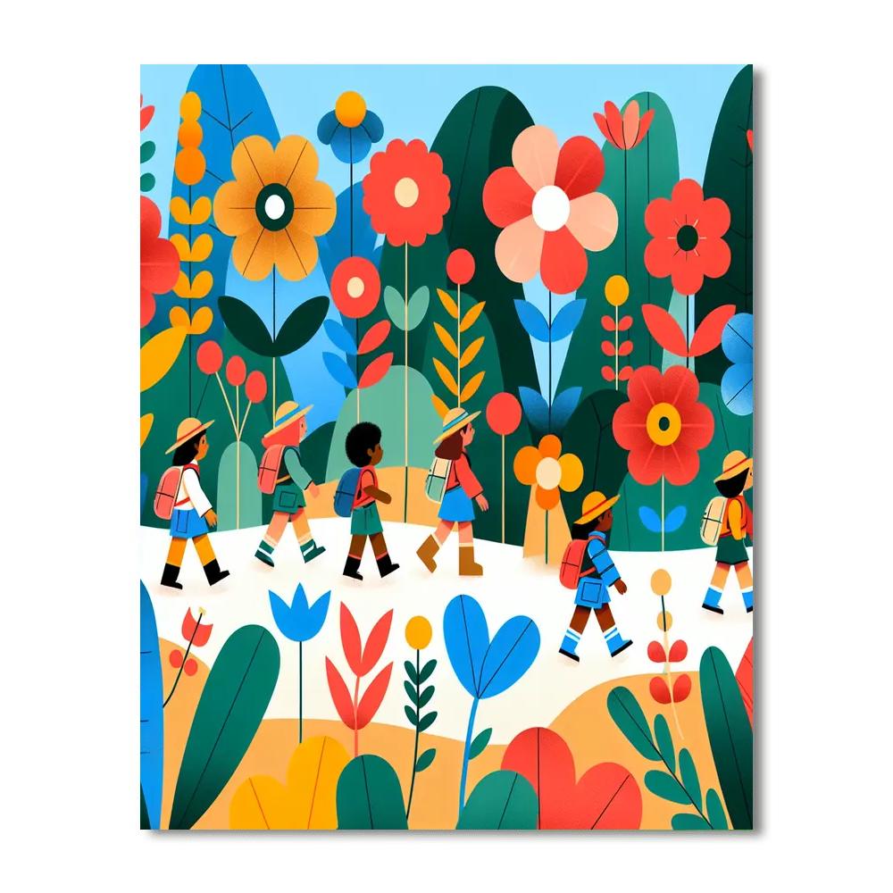 Tiny Explorers Paint By Color
