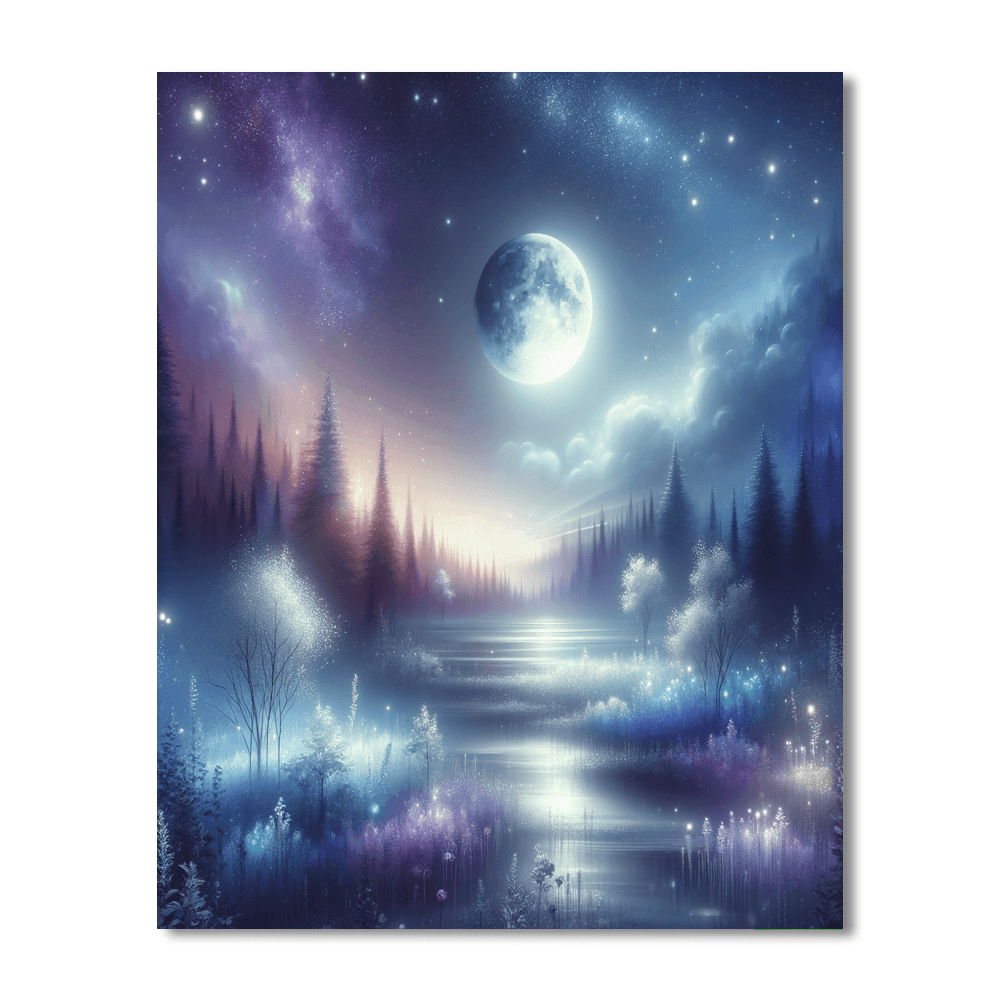 Lunar Illumination Fantasy Numbered Painting Kits