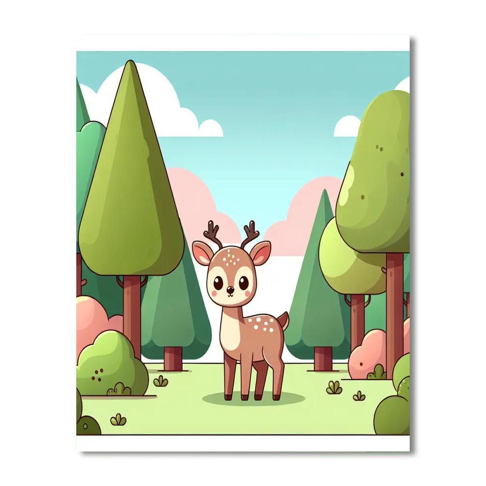 Forest Discovery Numbered Painting Kits
