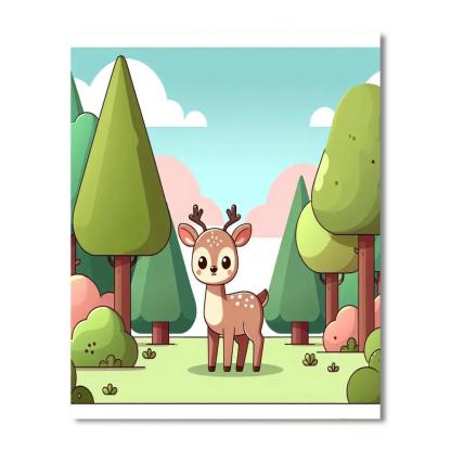 Forest Discovery Numbered Painting Kits