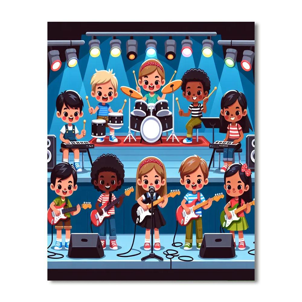 Rockstar Dreams Numbered Painting Kits