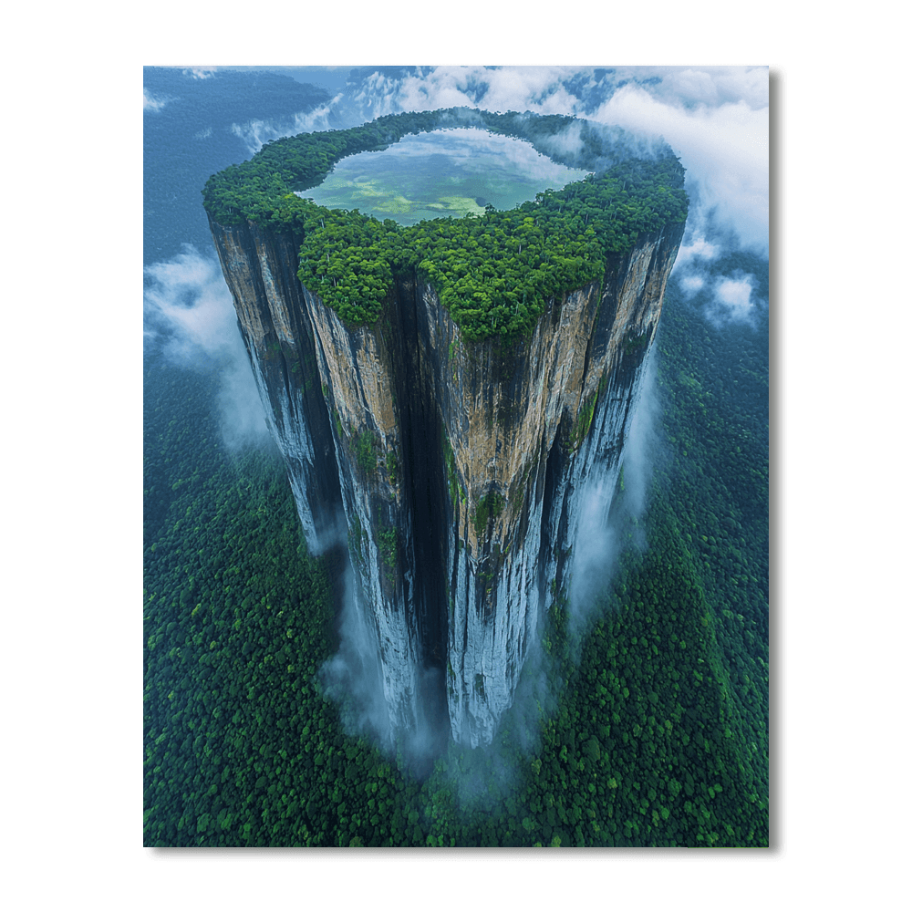Mount Roraima - Venezuela Painting By Numbers Kit