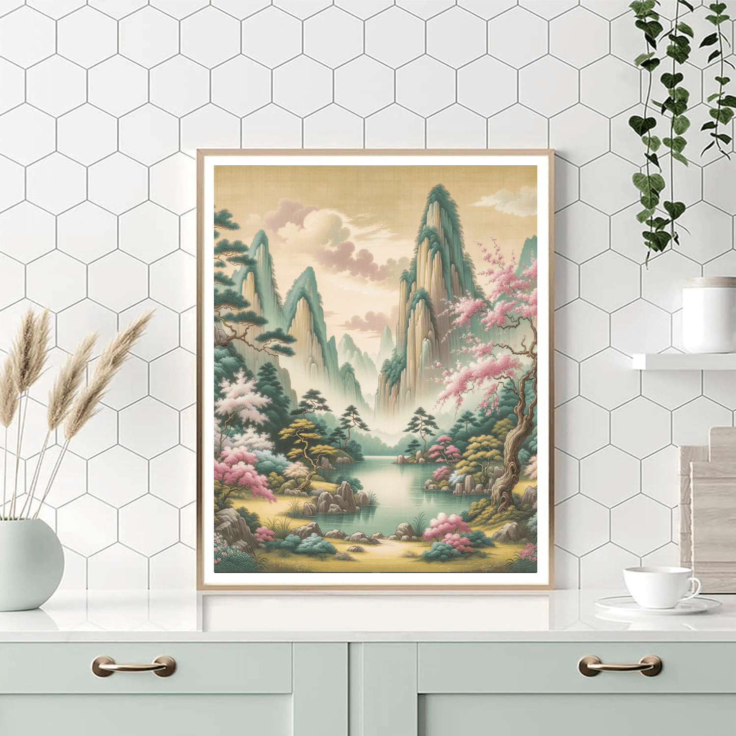 Oriental Harmony DIY Paint By Numbers