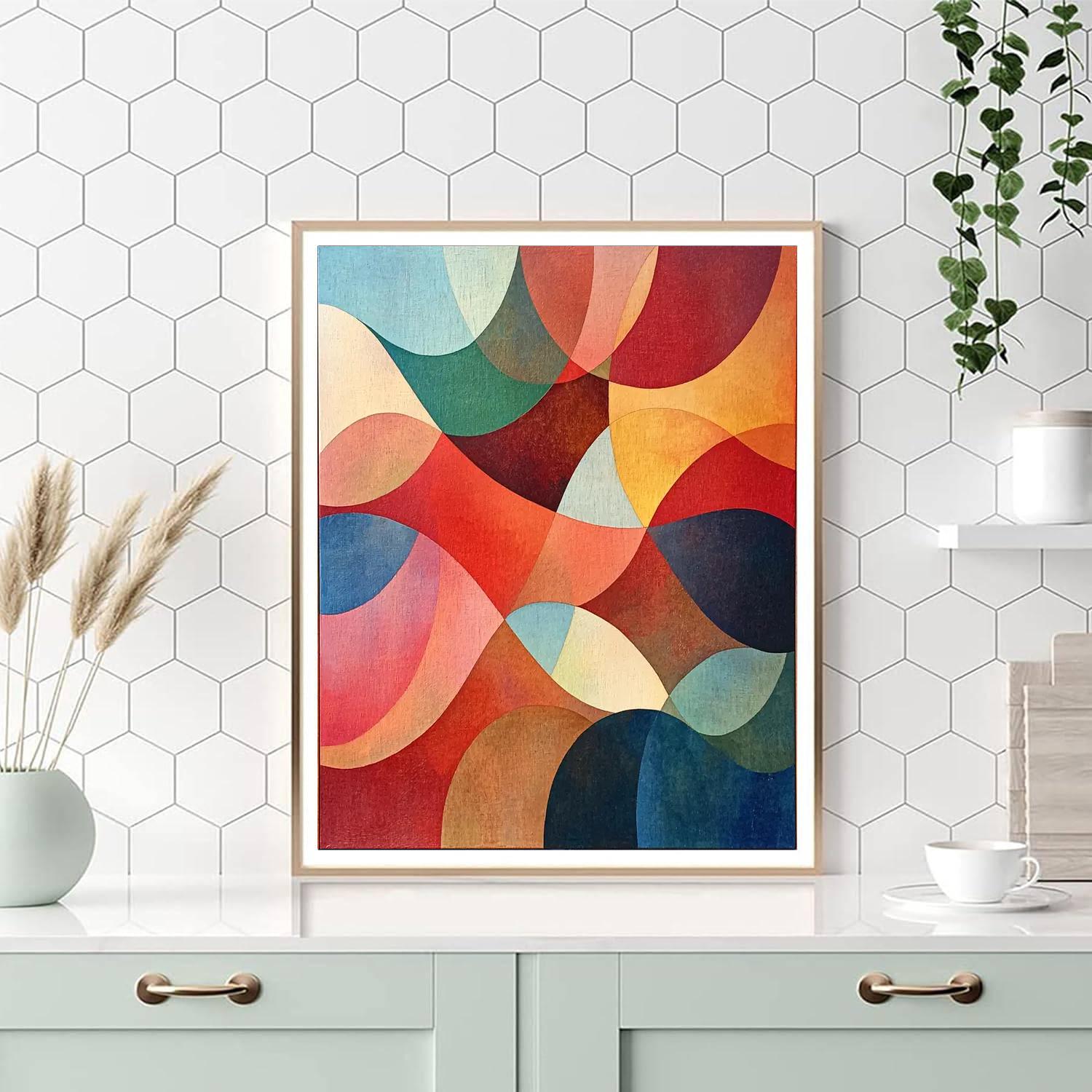 Paul Klee Inspired Symphonic Abstractions  Numbered Painting Kits