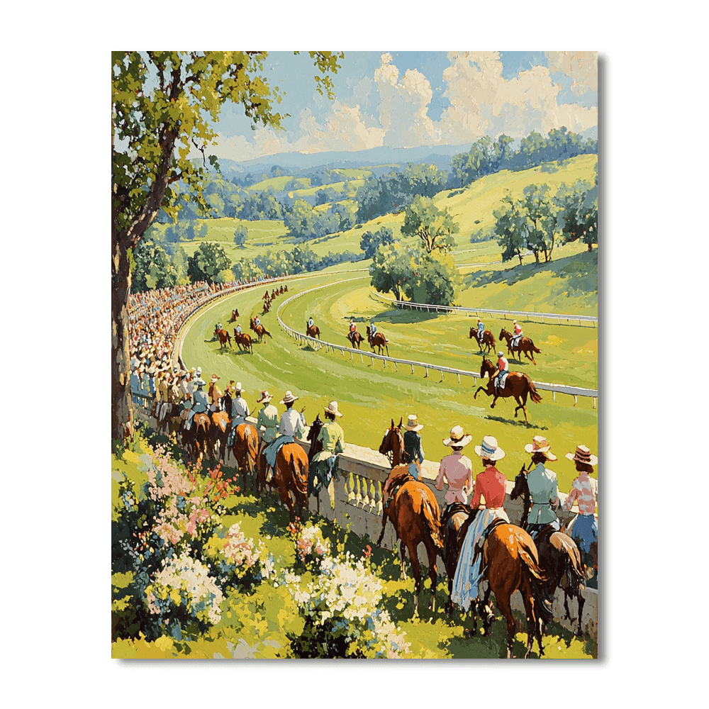 Keeneland Race Course Paint By Numbers
