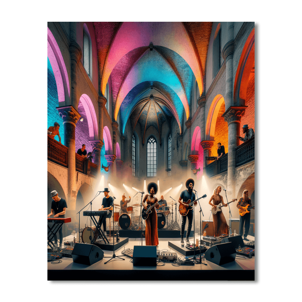 Tallinn Music Week - Estonia Painting By Numbers Kit