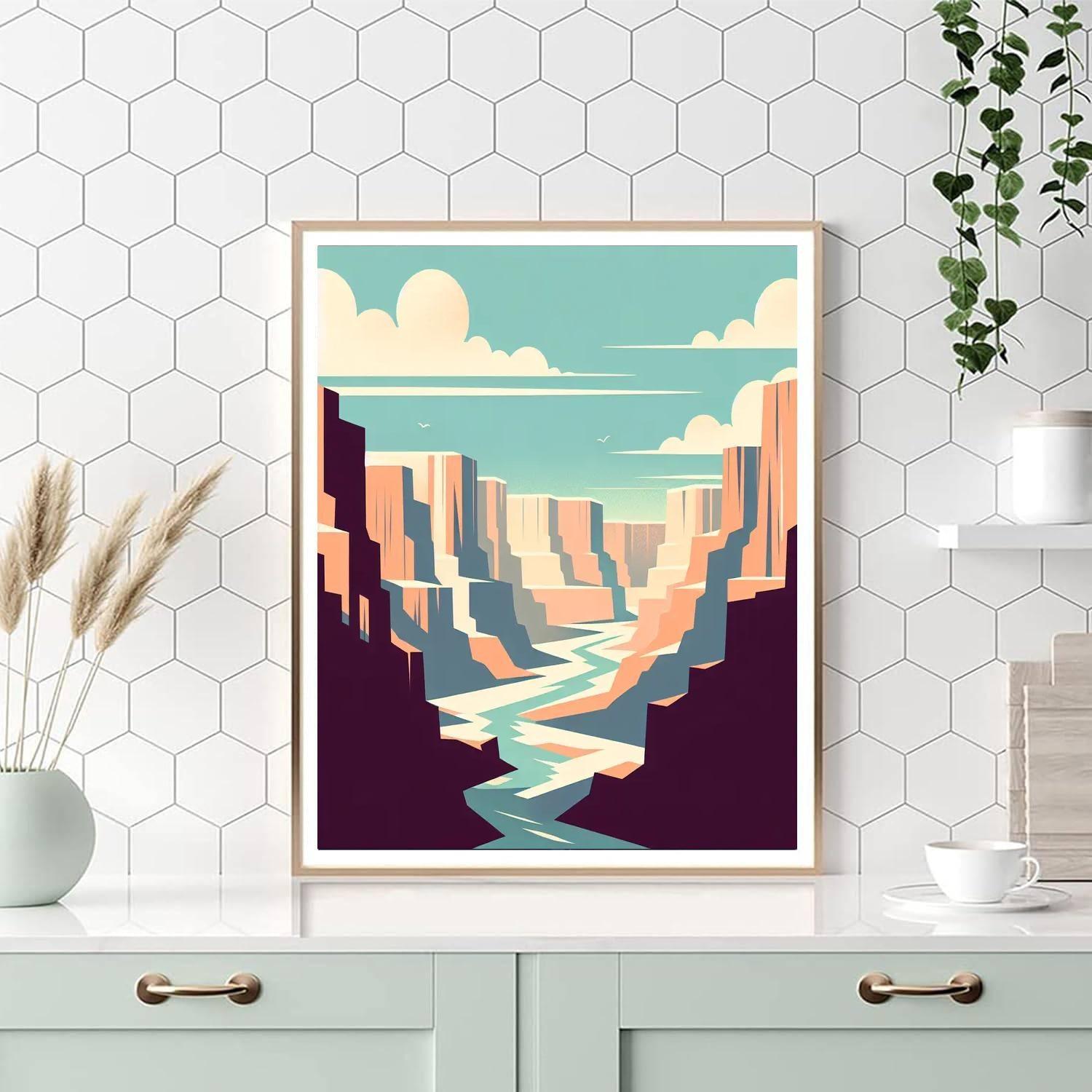 Canyon Capers Paint By Color