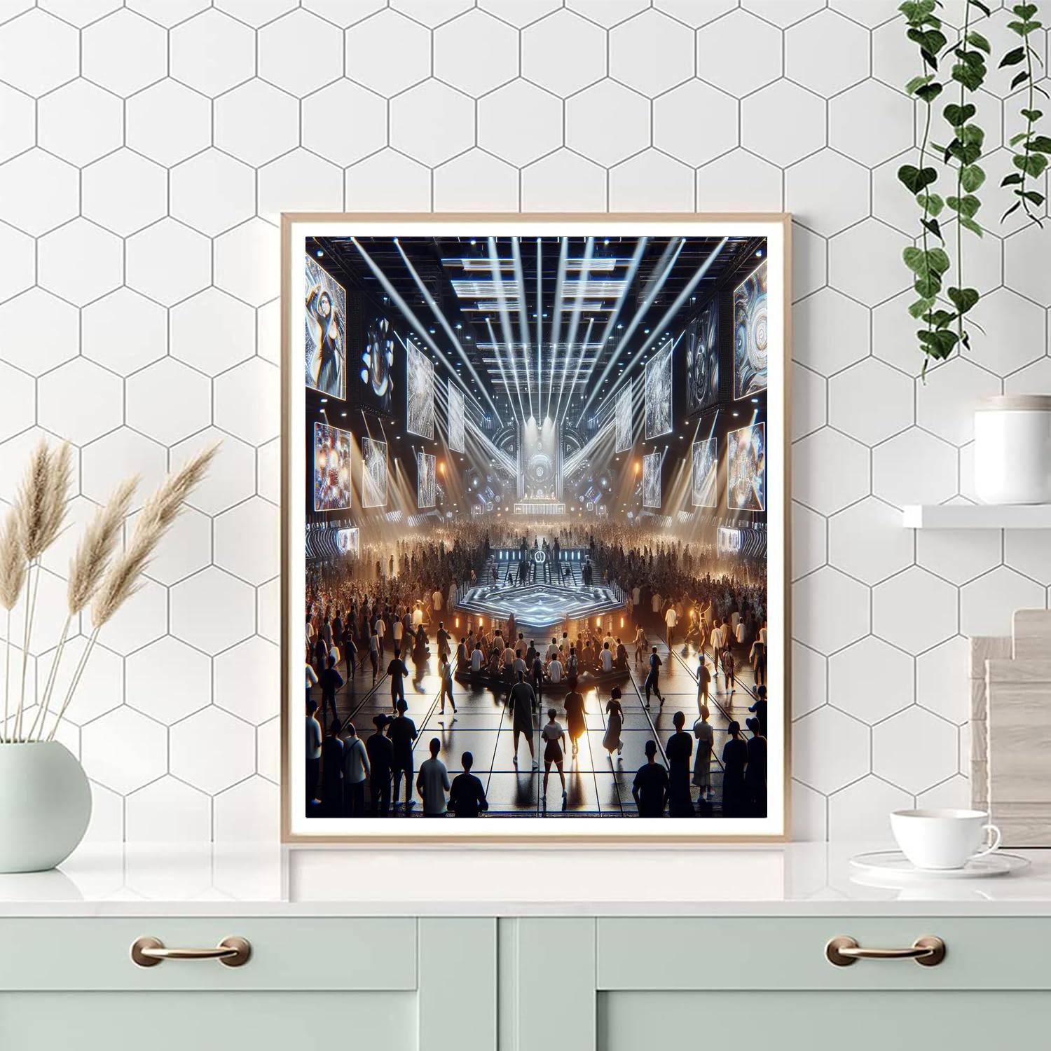 Sónar Music Festival - Spain Painting By Numbers Kit