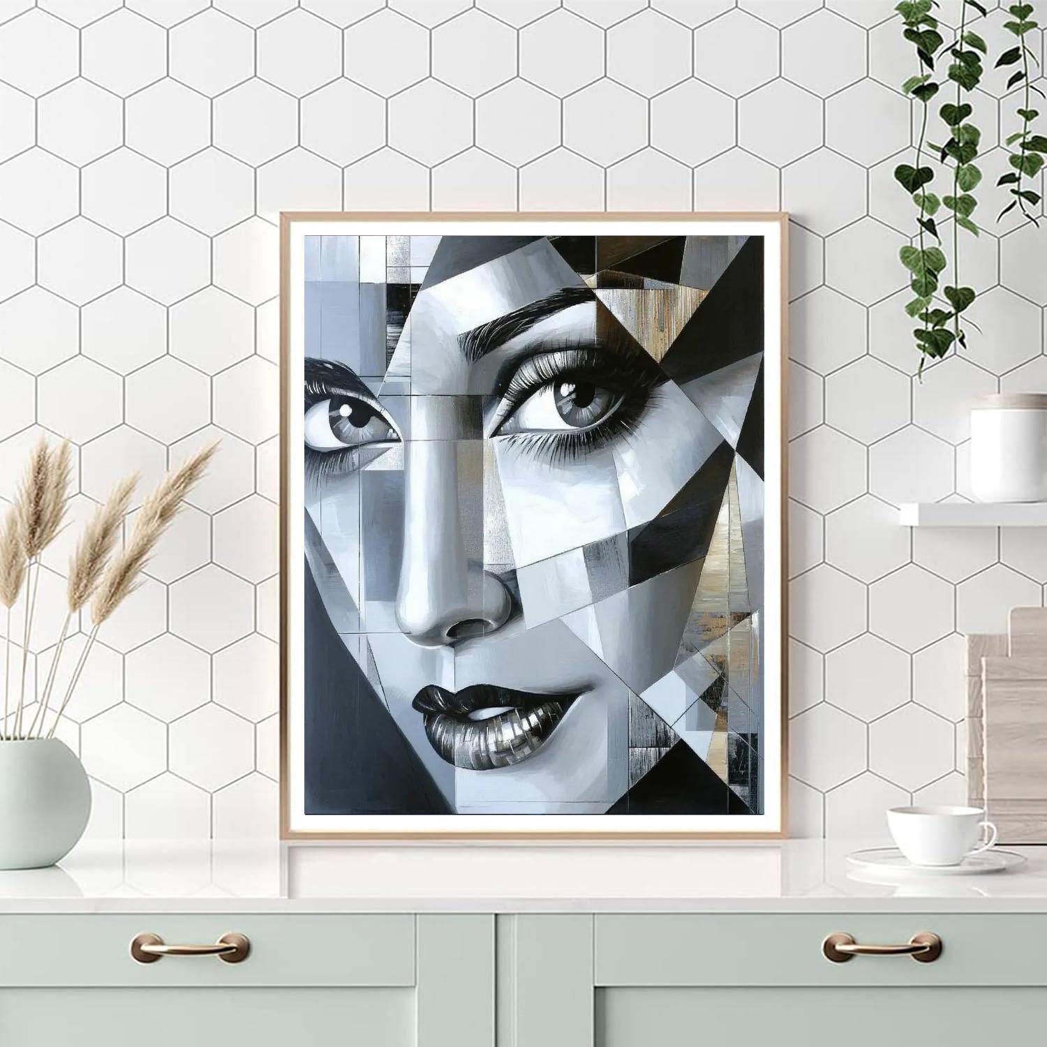 Tamara De Lempicka Inspired Art Deco Skylines  Painting By Numbers Kit