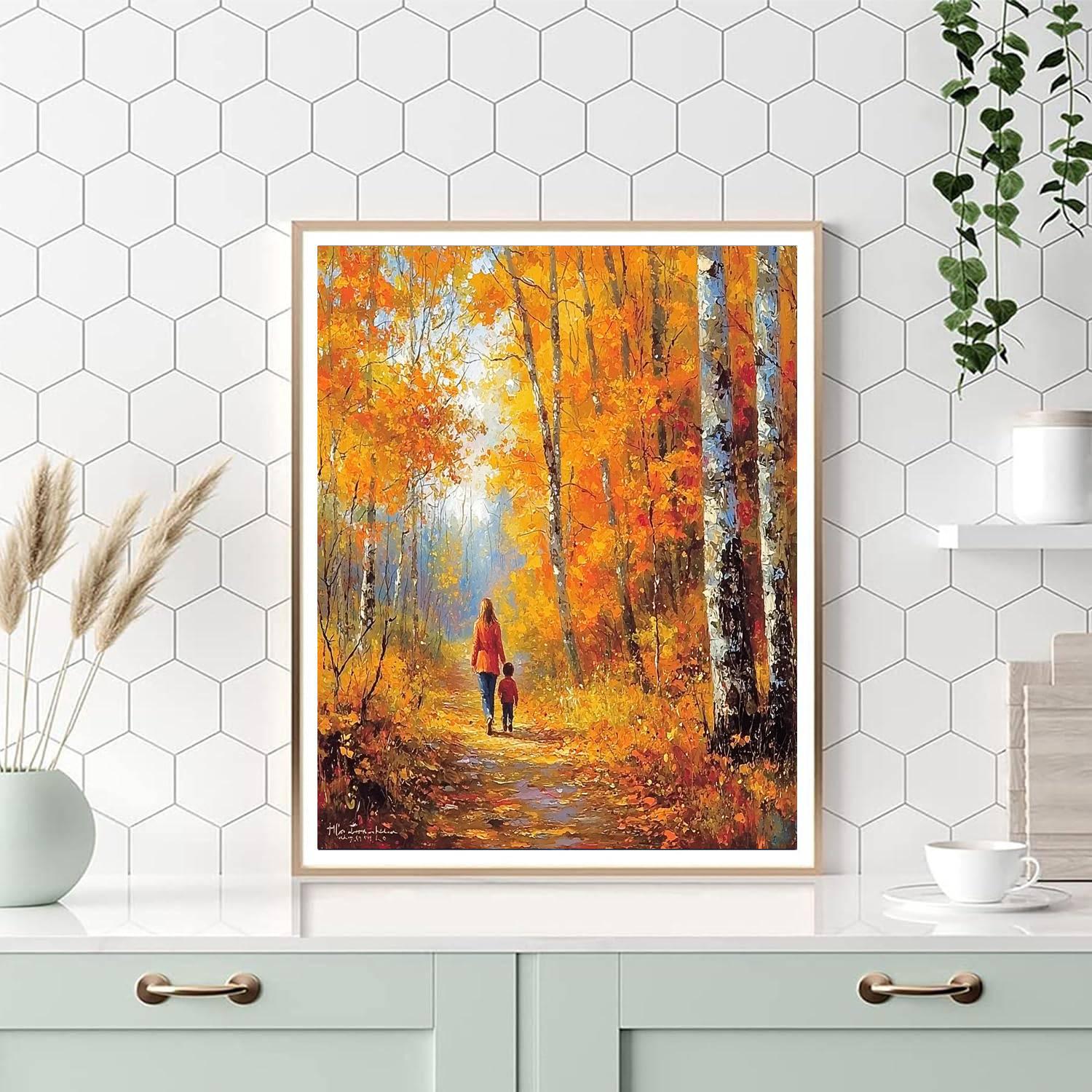 Autumn’s Song Number Painting