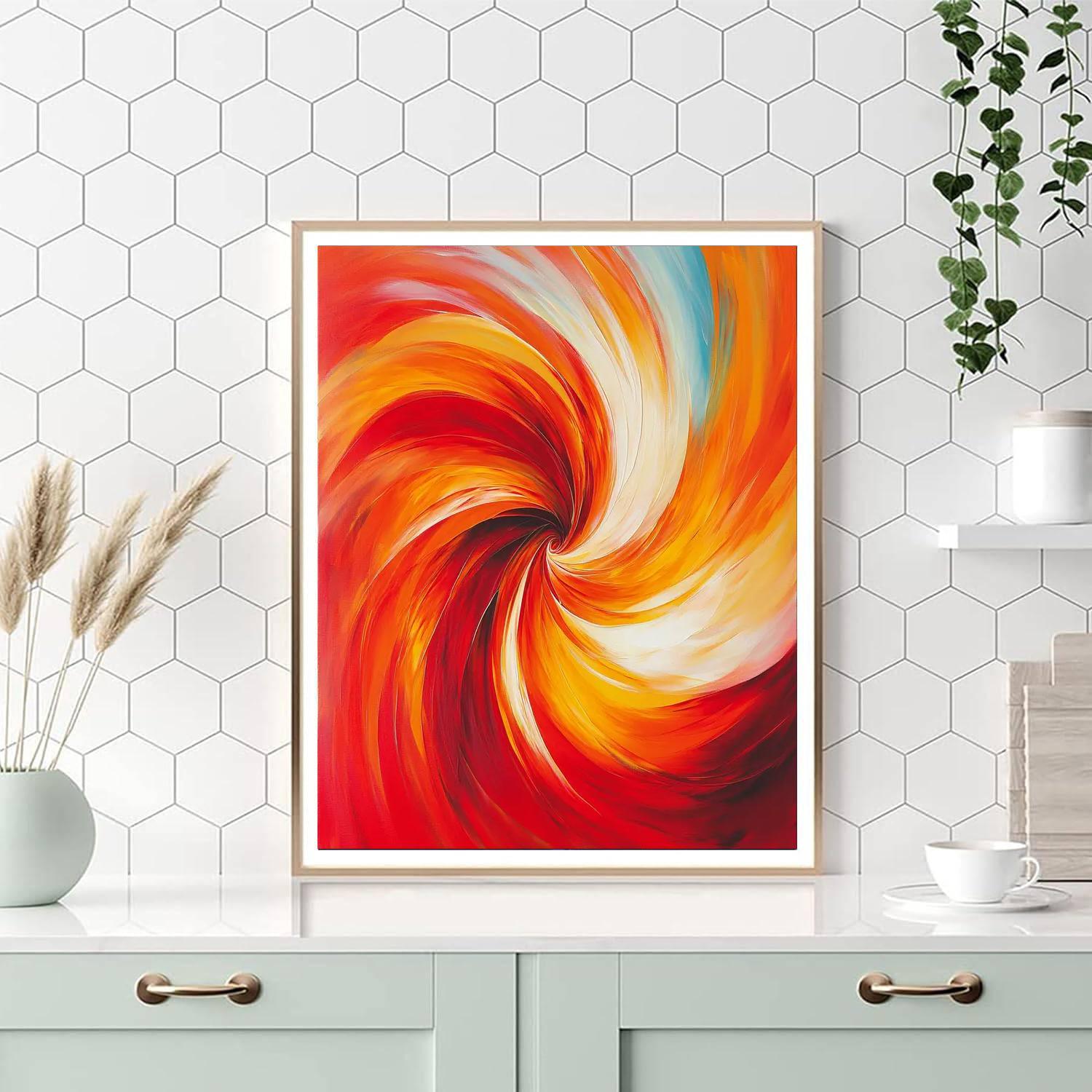 Michelangelo Inspired Timeless Energy  Painting By Numbers Kit