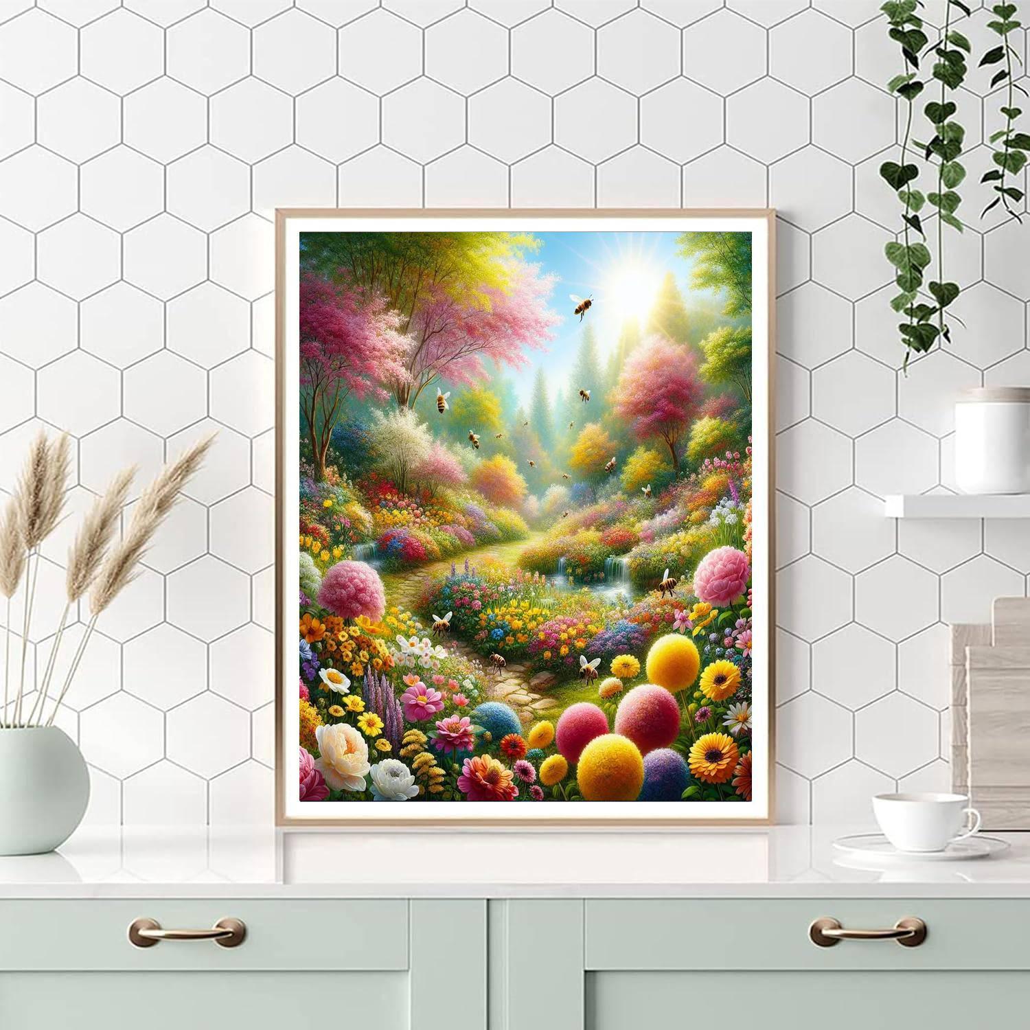 Springtime Blooms Awakening Paint By Numbers Kits