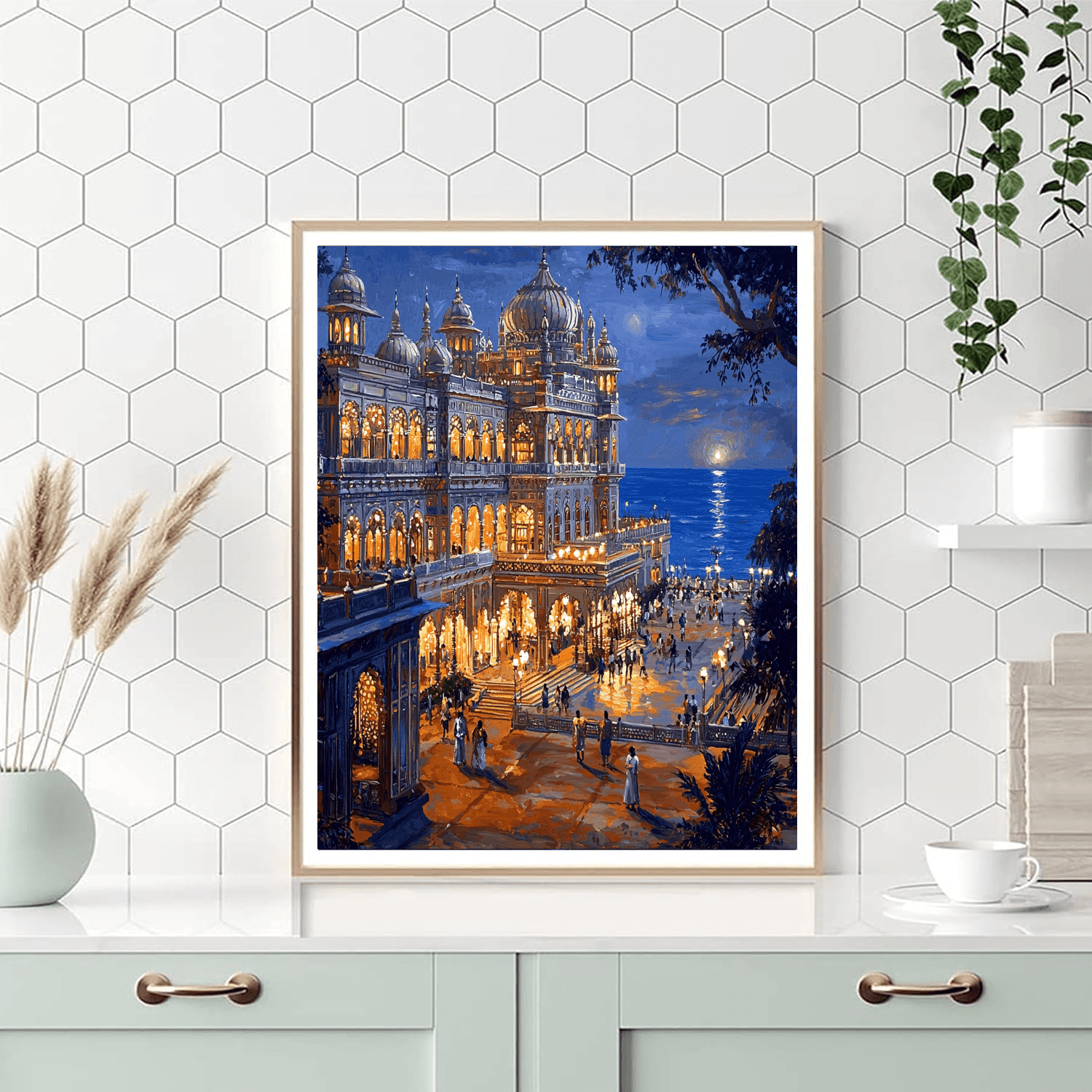 Taj Mahal Palace Hotel Paint By Numbers Kits
