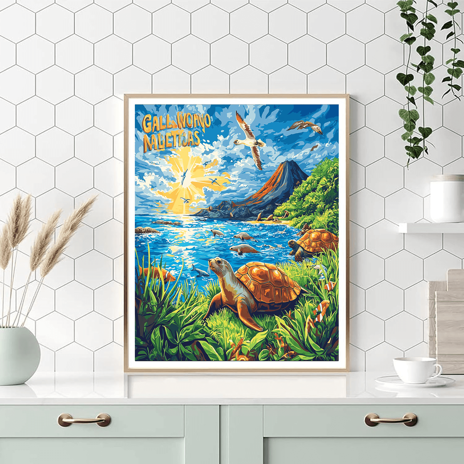 Galapagos Islands - Ecuador Numbered Painting Kits