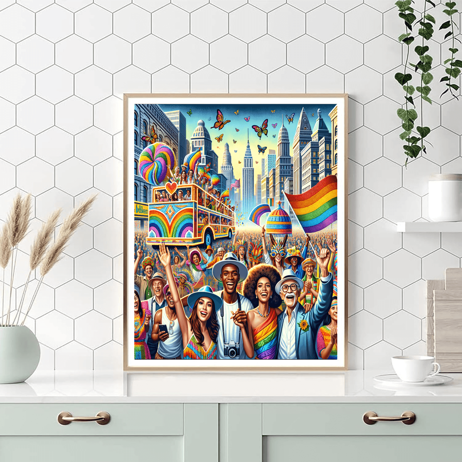 Sydney Gay And Lesbian Mardi Gras - Australia Painting By Numbers Kit