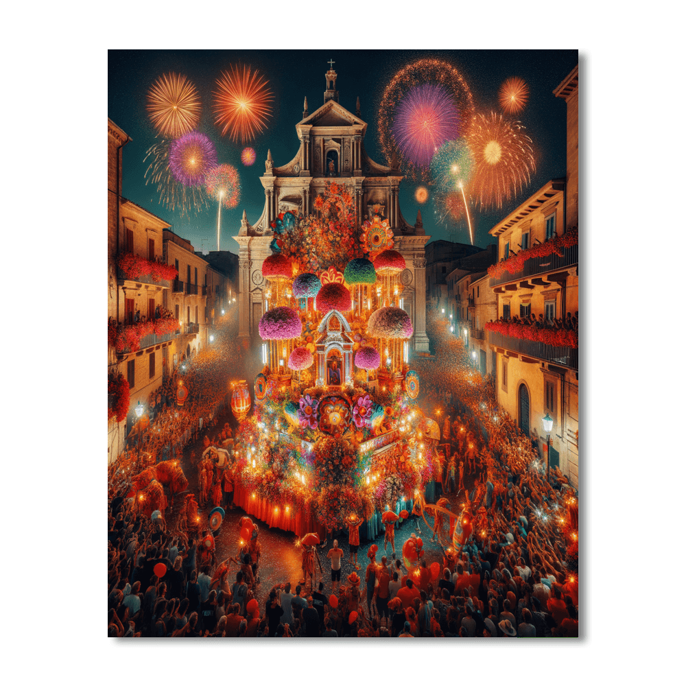 Festa Della Madonna Bruna DIY Paint By Numbers