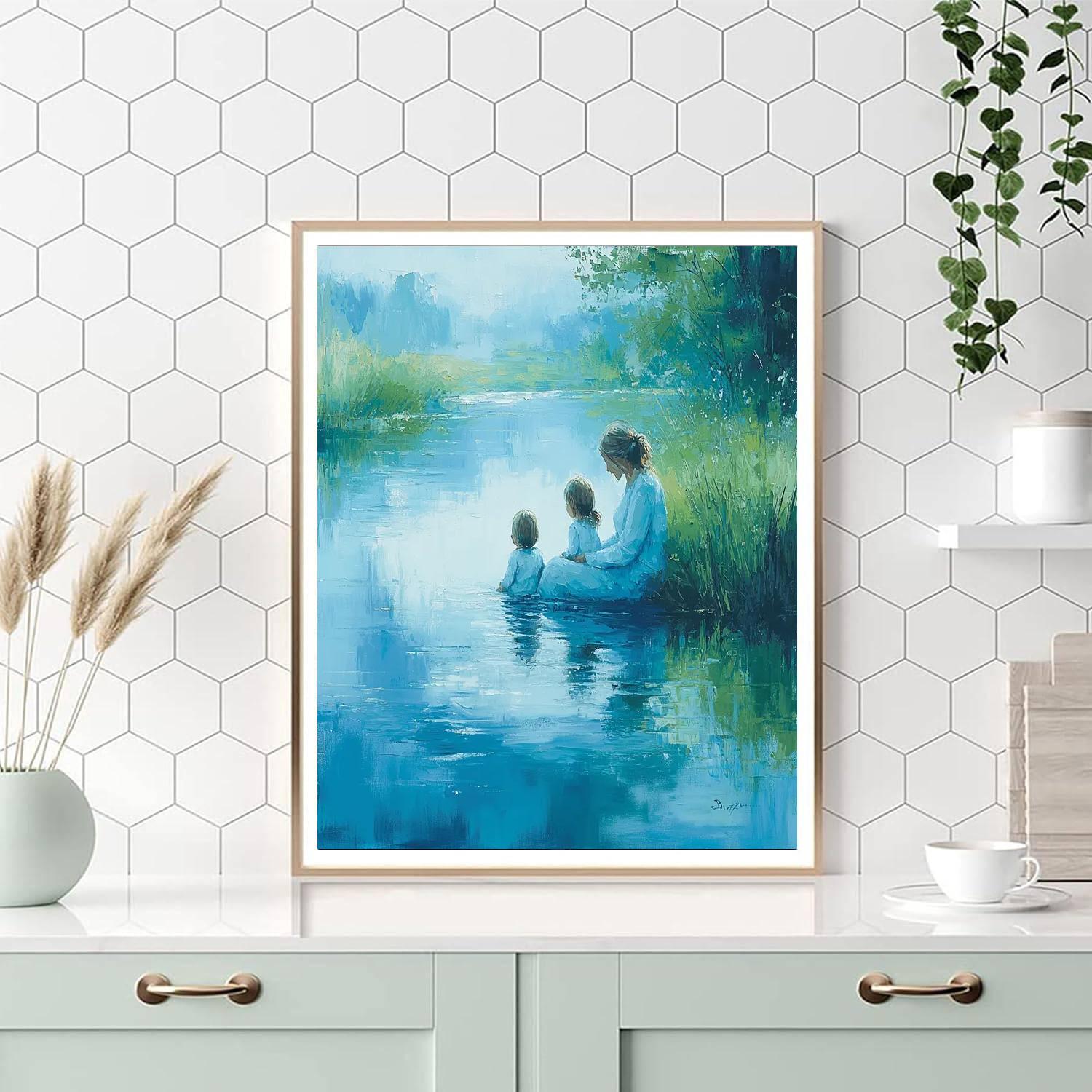 Reflections On Motherhood Paint By Color