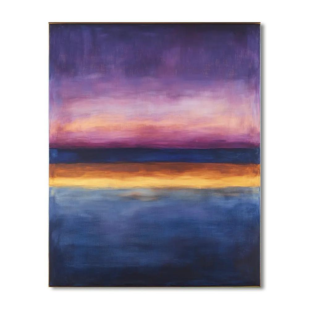 Mark Rothko Inspired Mystical Dusk Aura  Number Painting