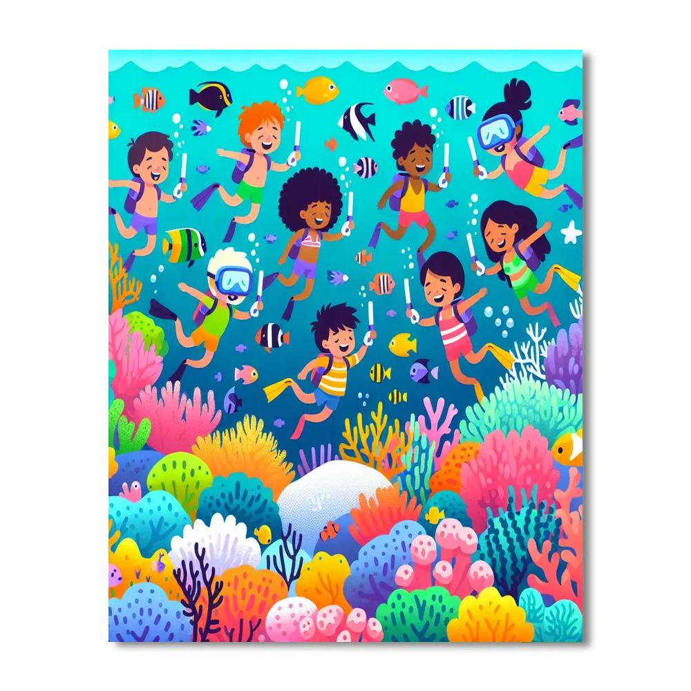 Ocean Explorer's Bay Paint By Number