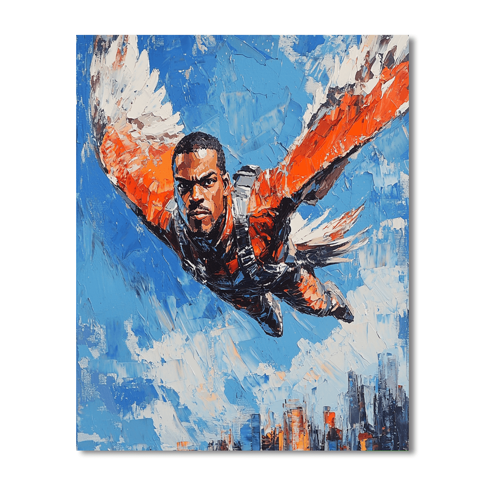 Anthony Mackie: The Flight Of The Falcon Paint By Number