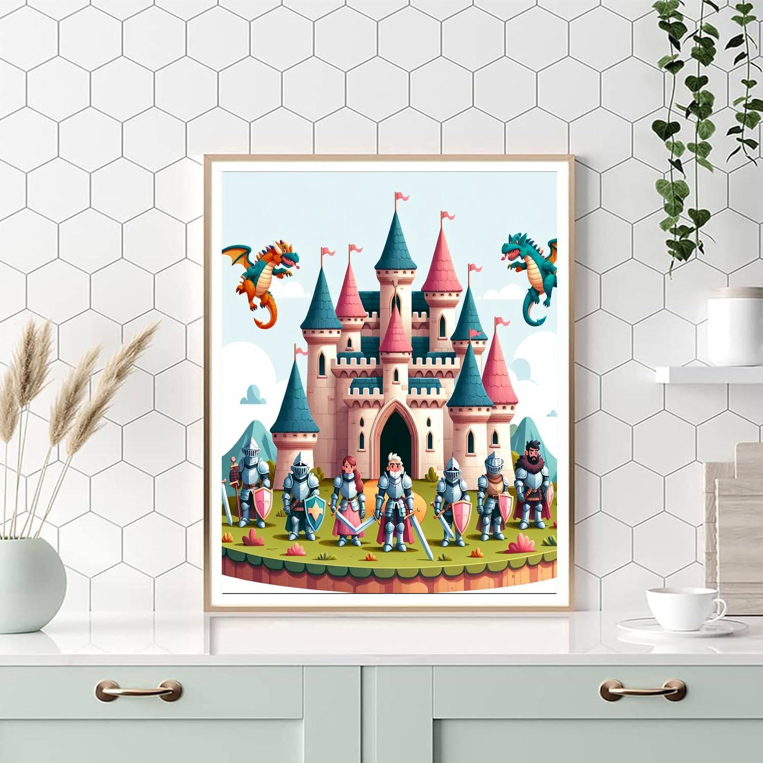 Mystical Castle Adventures Paint By Numbers Kits
