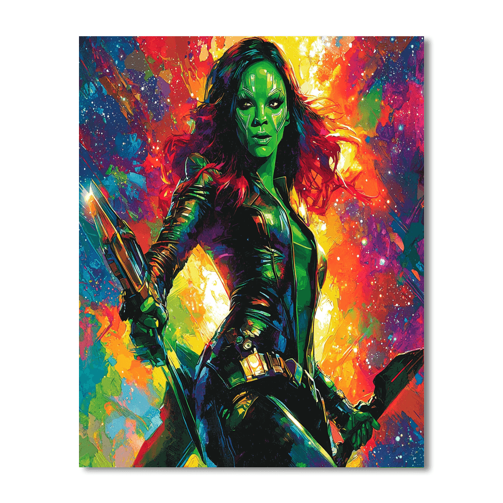 Zoe Saldana: Dancing Through The Stars Paint By Numbers Kits