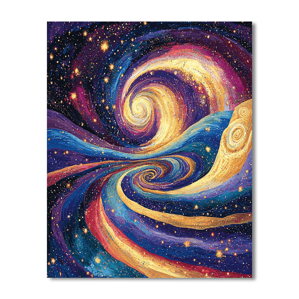Wassily Kandinsky Inspired Abstract Cosmic Dreams  Numbered Painting Kits