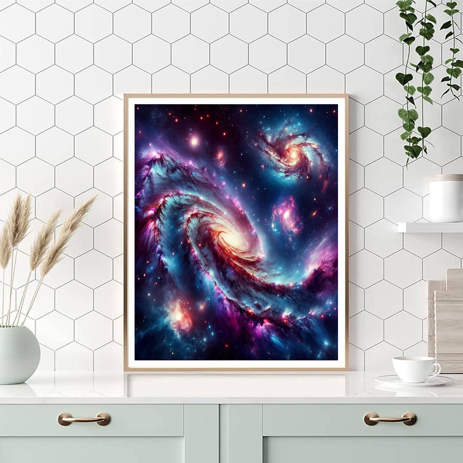 Celestial Cosmic Wonder Painting Number Kit