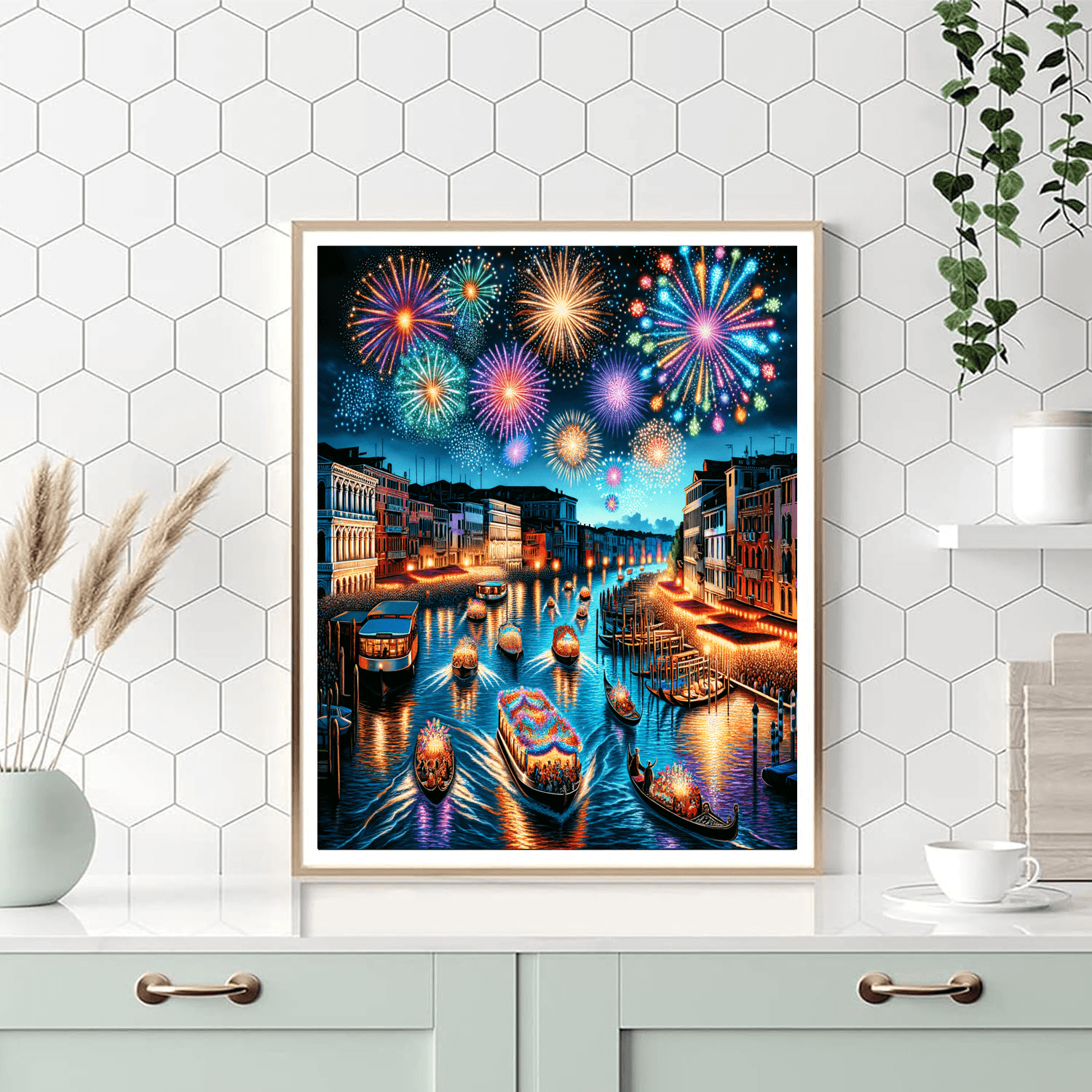 Festa Del Redentore Painting By Numbers Kit