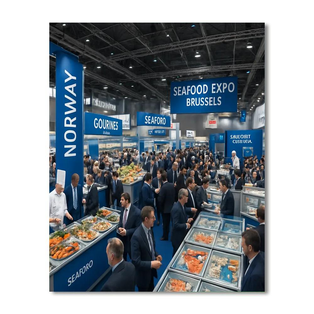 Seafood Expo Global - Brussels, Belgium Painting Number Kit