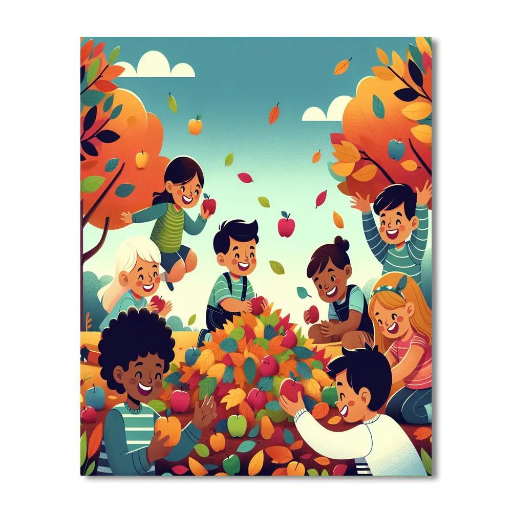 Crisp Autumn Days Paint By Number