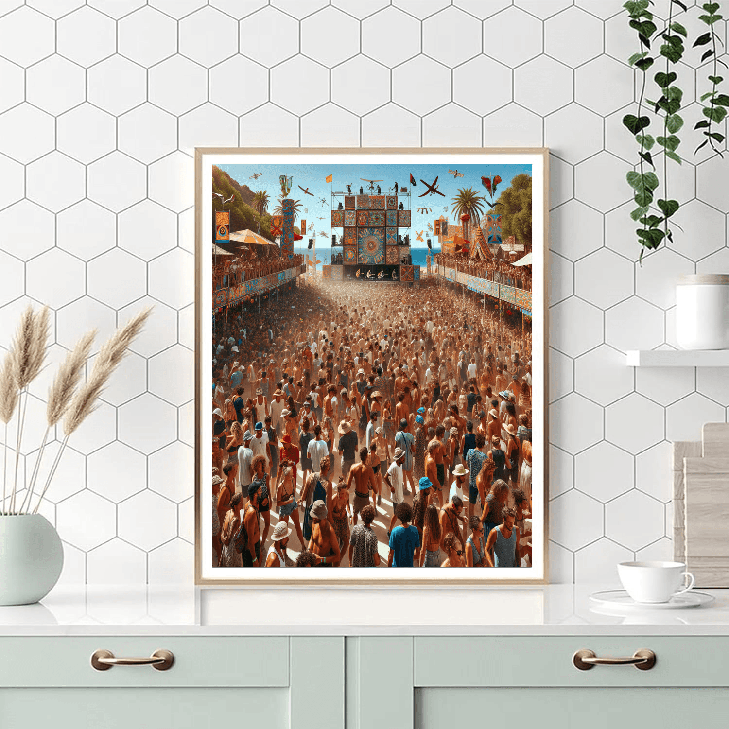 Sziget Festival - Hungary Painting By Numbers Kit