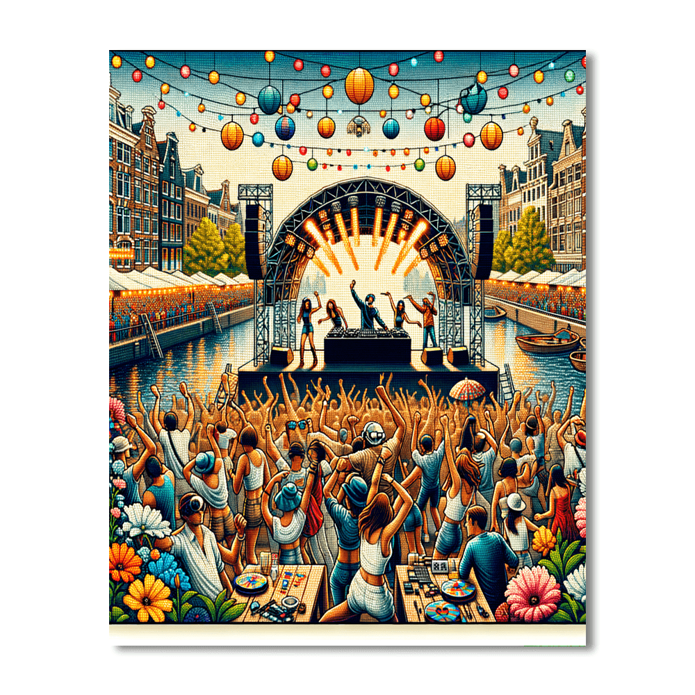 The Amsterdam Dance Event Paint By Color