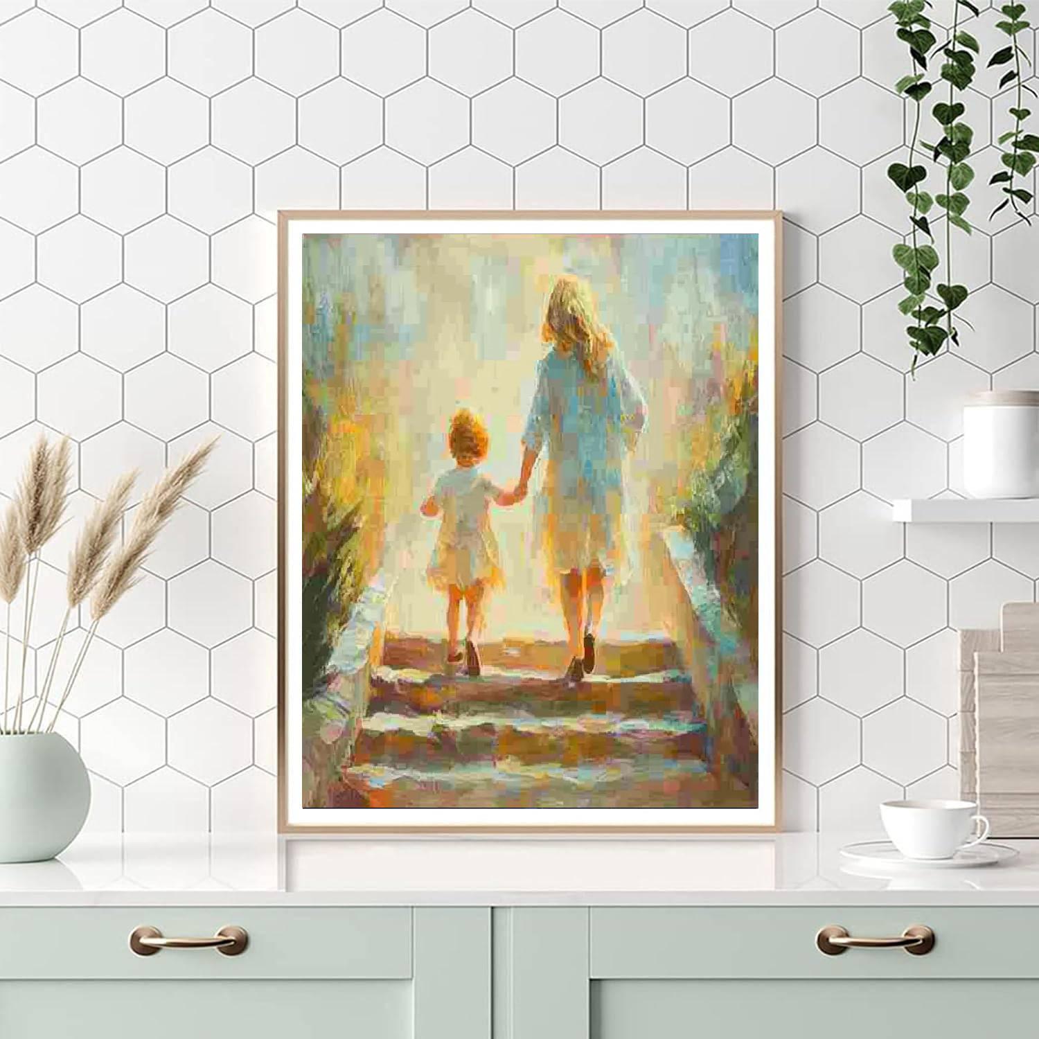 First Steps Of Love Paint By Number