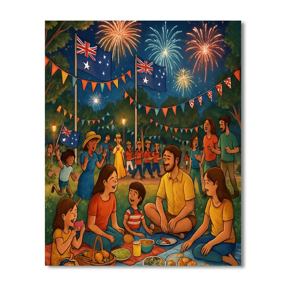 The Queen's Birthday - Australia DIY Paint By Numbers