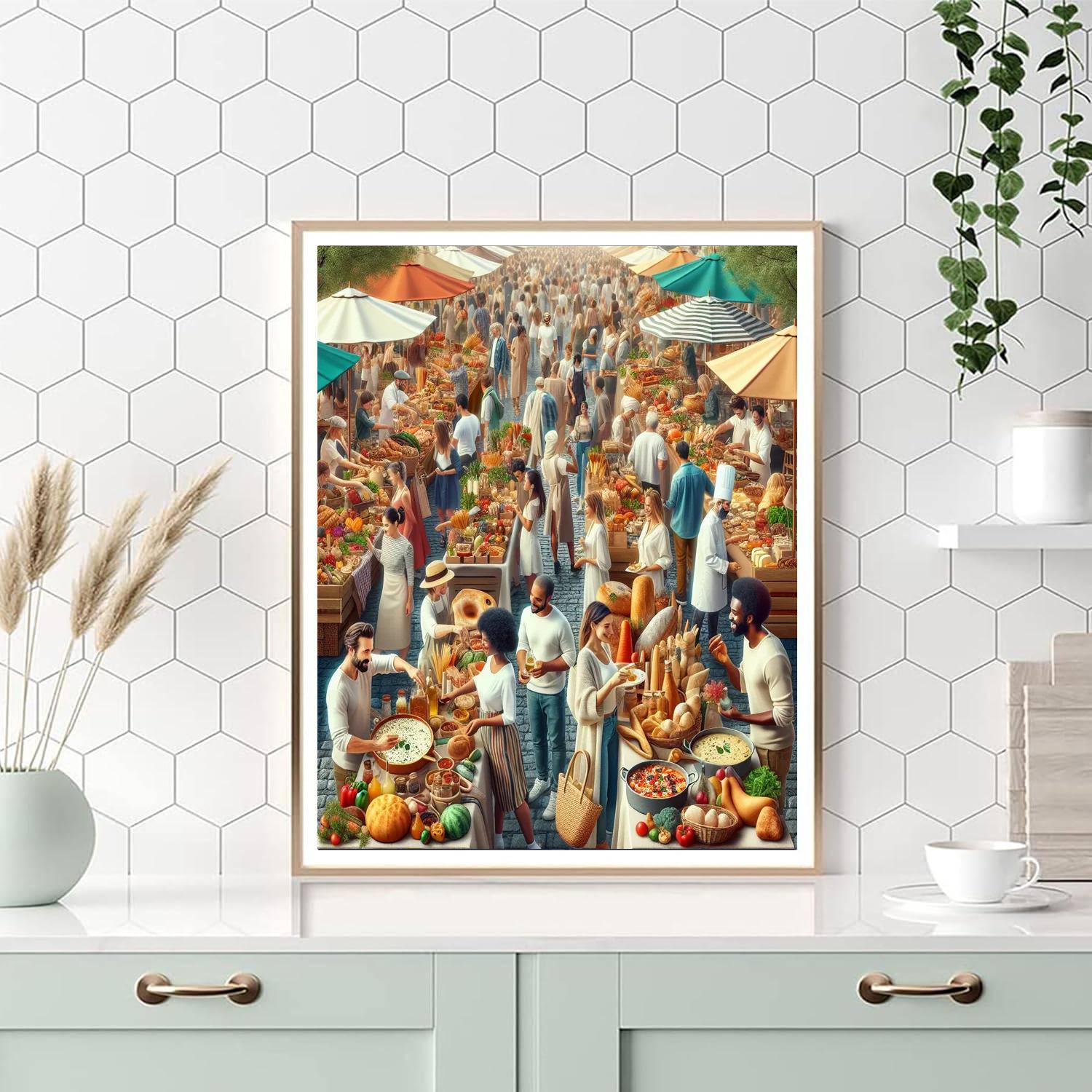 Bologna Food Festival - Italy Paint By Numbers