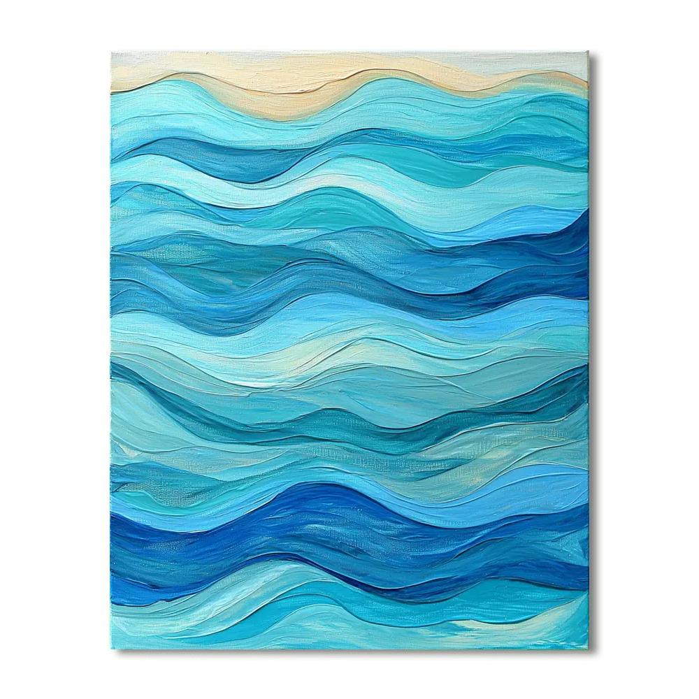 Edgar Degas Inspired Tidal Rhythms  Painting Number Kit