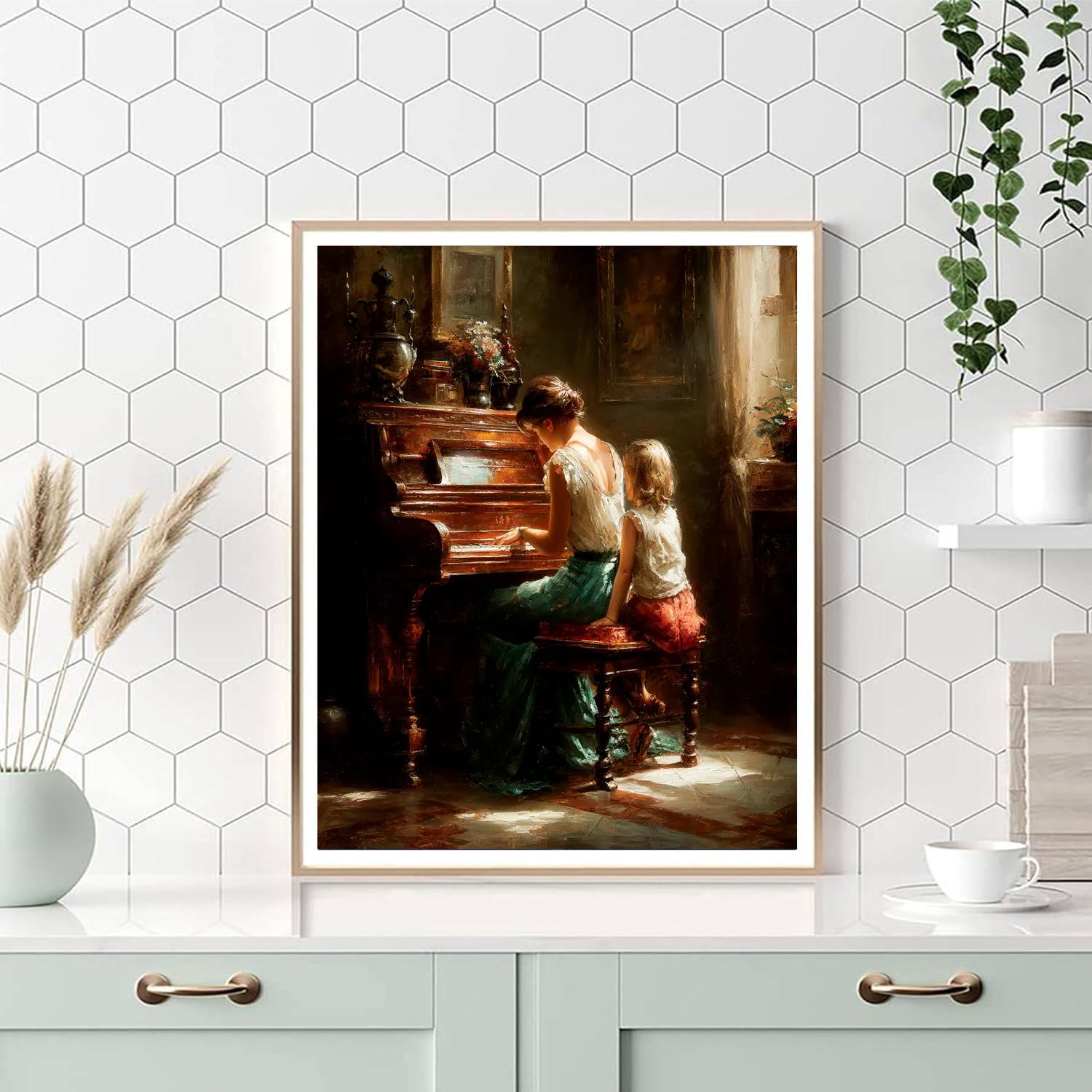 Melodies Of Motherhood Painting Number Kit