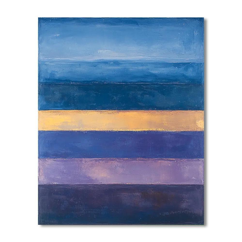 Mark Rothko Inspired Serenity Of Color Horizon  Painting By Numbers Kit