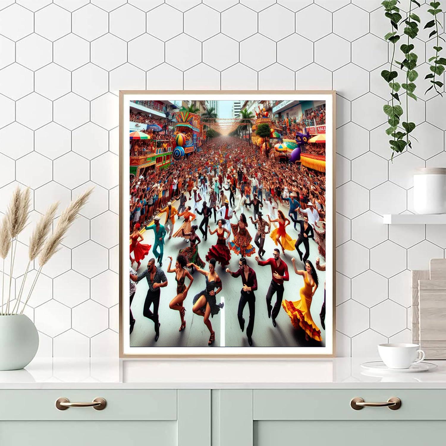 Feria De Cali - Colombia Paint By Numbers