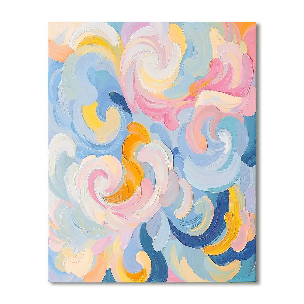 Edgar Degas Inspired Whirls Of Imagination  Painting By Numbers Kit