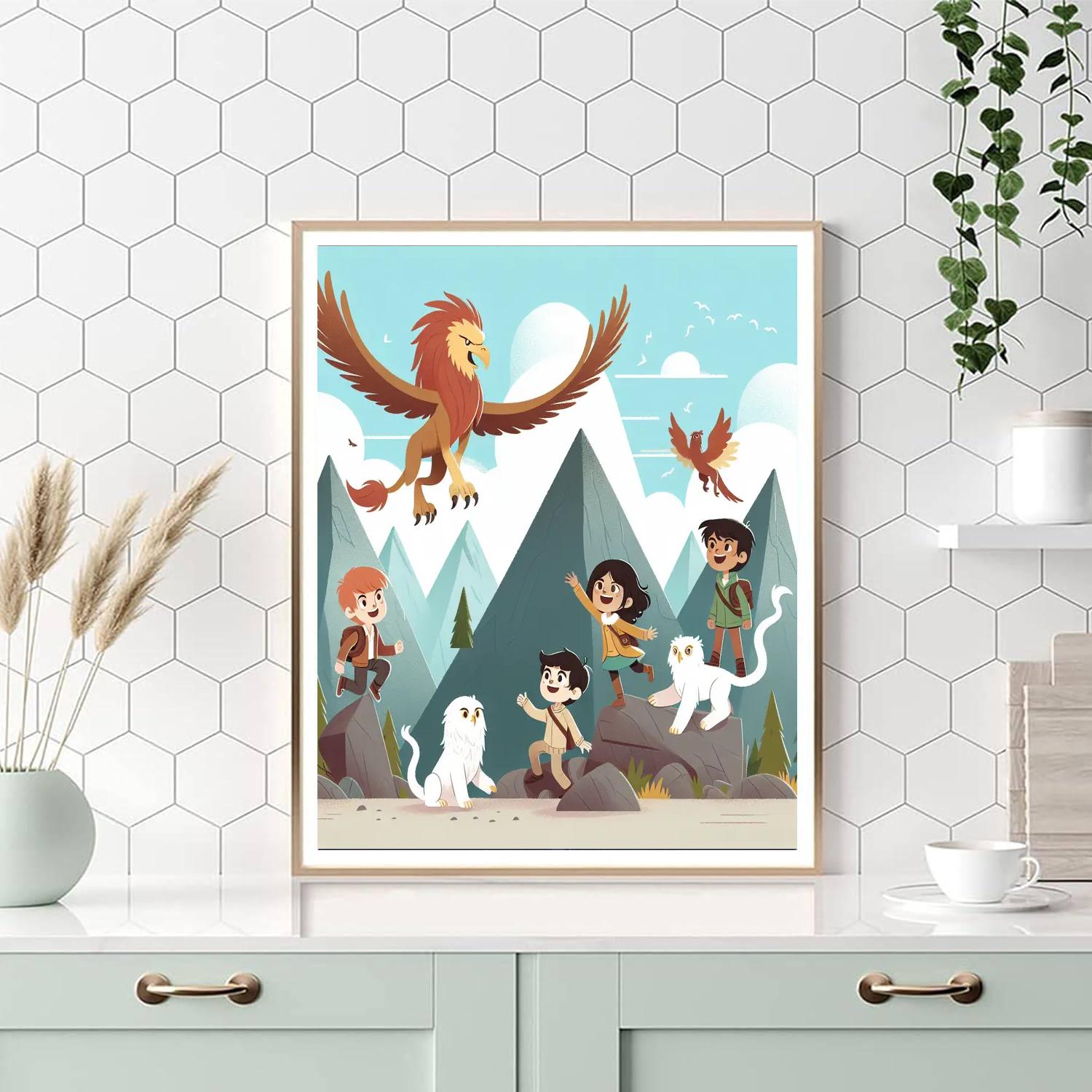 Mountain Magic Paint By Color