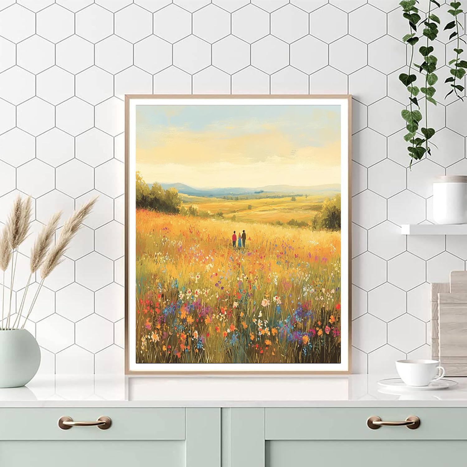 Mother's Meadow Walk Painting Number Kit