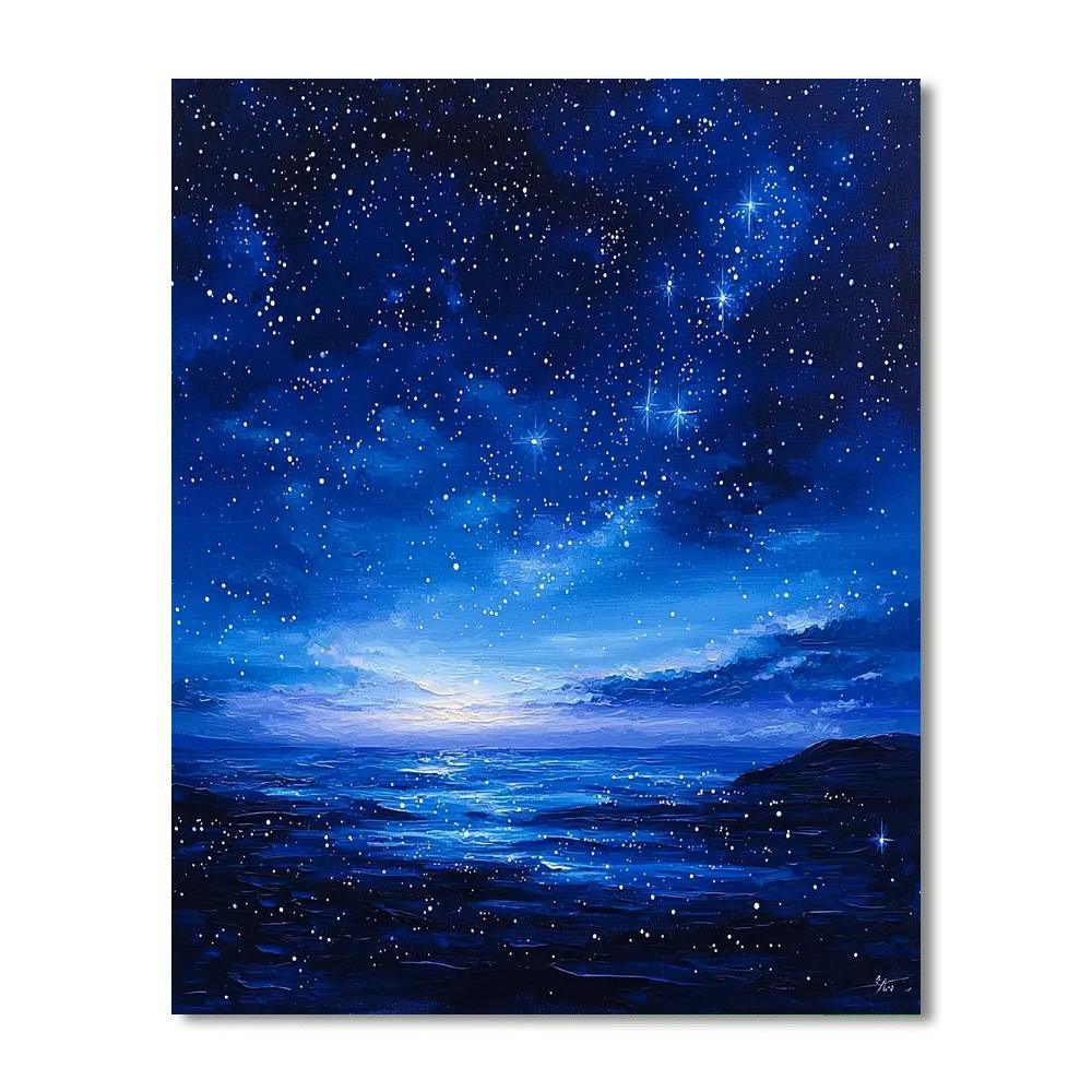 Edgar Degas Inspired Harmony Of The Stars  Painting By Numbers Kit