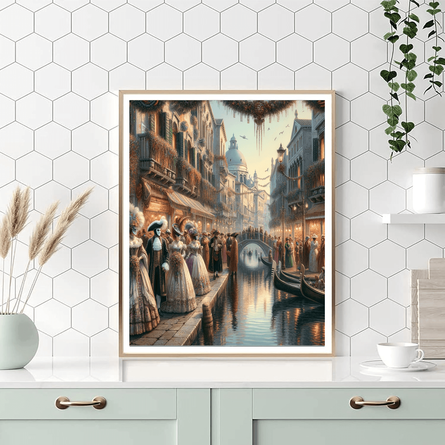 Carnevale Di Venezia Number Painting